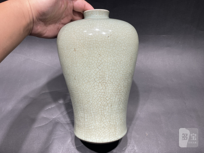 清康熙 仿河南青瓷梅瓶 - 图4